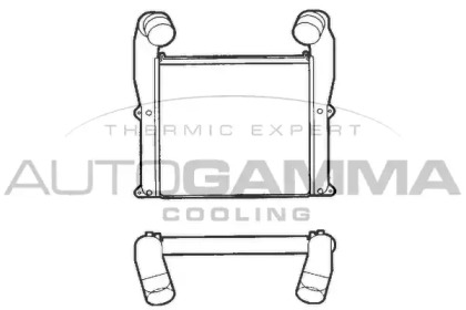 Теплообменник AUTOGAMMA 402128