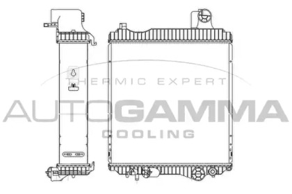 Теплообменник AUTOGAMMA 402732