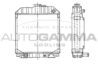 Теплообменник AUTOGAMMA 403318