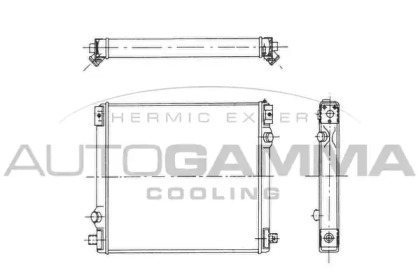 Теплообменник AUTOGAMMA 403462