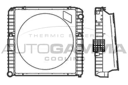 Теплообменник AUTOGAMMA 403502