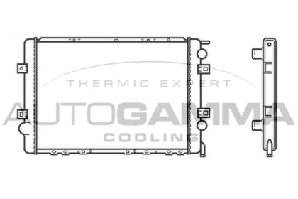 Теплообменник AUTOGAMMA 403626
