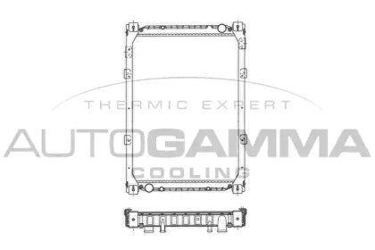 Теплообменник AUTOGAMMA 403670