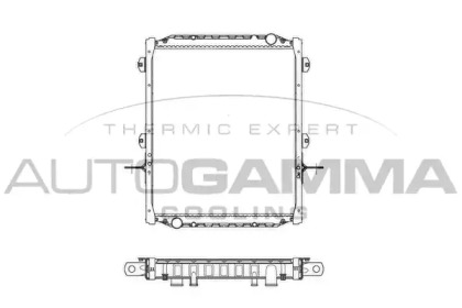 Теплообменник AUTOGAMMA 403678