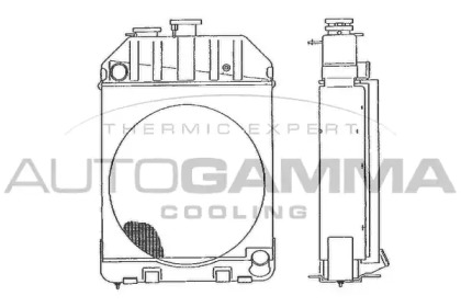 Теплообменник AUTOGAMMA 404002