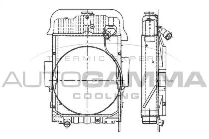 Теплообменник AUTOGAMMA 404014