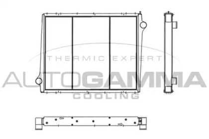 Теплообменник AUTOGAMMA 404274