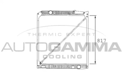 Теплообменник AUTOGAMMA 404334