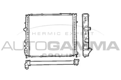 Теплообменник AUTOGAMMA 404340