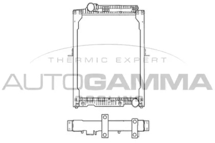 Теплообменник AUTOGAMMA 404344