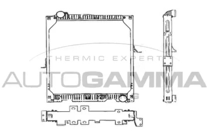 Теплообменник AUTOGAMMA 404352