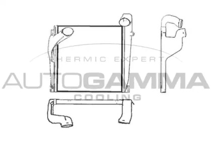 Теплообменник AUTOGAMMA 404398