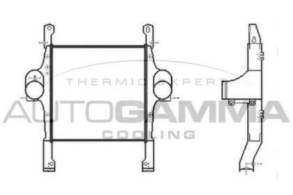 Теплообменник AUTOGAMMA 404408