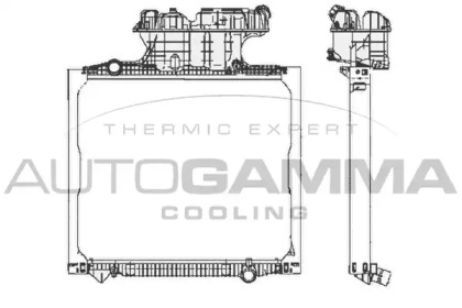 Теплообменник AUTOGAMMA 404442