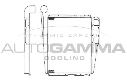 Теплообменник AUTOGAMMA 404458