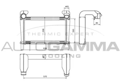 Теплообменник AUTOGAMMA 404464