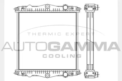 Теплообменник AUTOGAMMA 404642