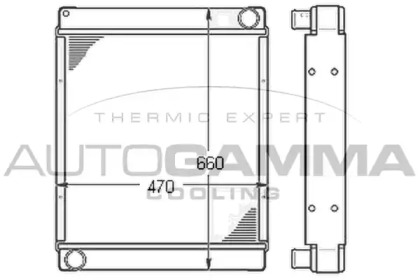 Теплообменник AUTOGAMMA 404650
