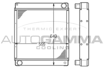 Теплообменник AUTOGAMMA 404652