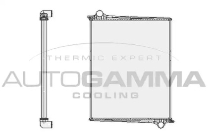 Теплообменник AUTOGAMMA 404704