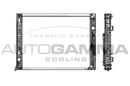 Теплообменник AUTOGAMMA 404736