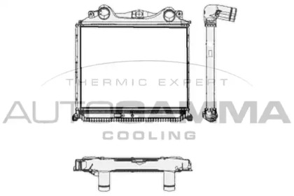 Теплообменник AUTOGAMMA 404750