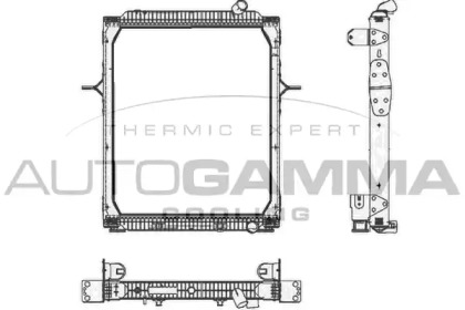 Теплообменник AUTOGAMMA 404846