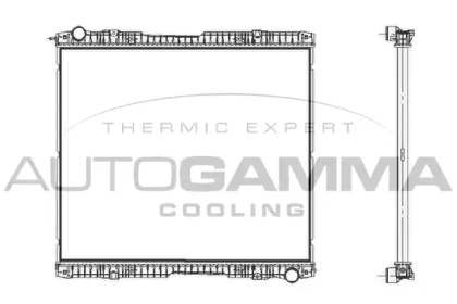 Теплообменник AUTOGAMMA 404850