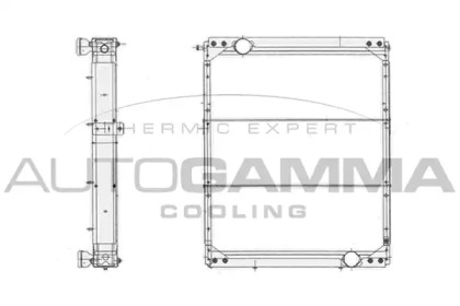 Теплообменник AUTOGAMMA 404862