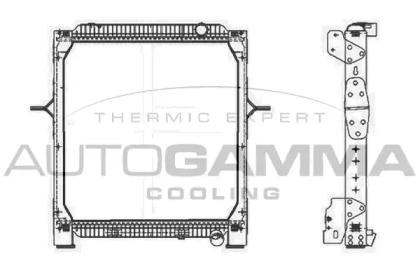Теплообменник AUTOGAMMA 404886