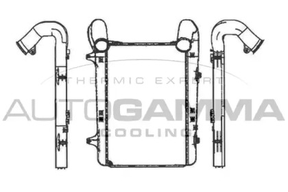 Теплообменник AUTOGAMMA 404942