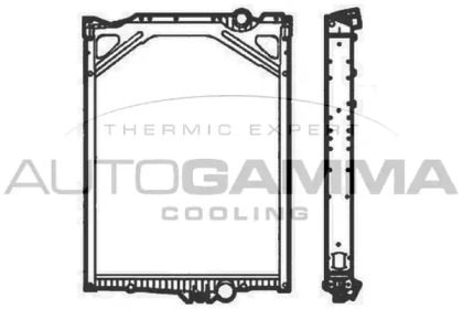 Теплообменник AUTOGAMMA 404990