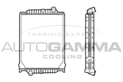 Теплообменник AUTOGAMMA 405288