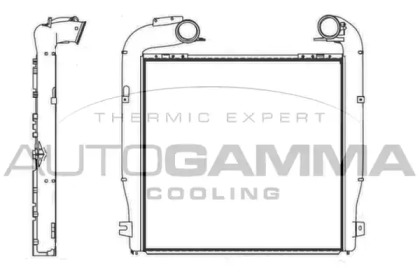 Теплообменник AUTOGAMMA 405494