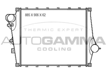 Теплообменник AUTOGAMMA 405502
