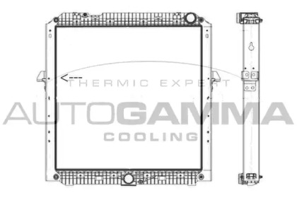 Теплообменник AUTOGAMMA 405522