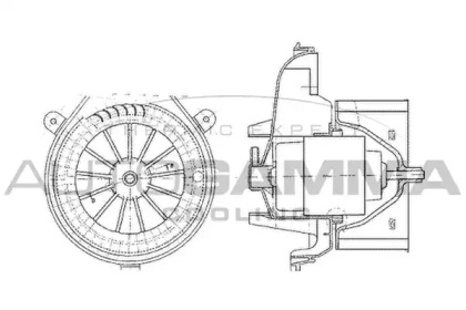 Вентилятор салона AUTOGAMMA GA32014