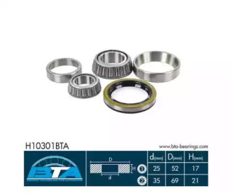 Комплект подшипника BTA H10301BTA