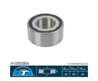 Комплект подшипника BTA H10503BTA