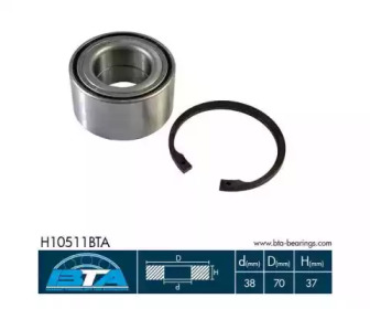 Комплект подшипника BTA H10511BTA