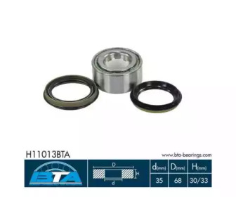 Комплект подшипника BTA H11013BTA