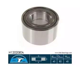 Комплект подшипника BTA H12020BTA