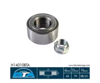 Комплект подшипника BTA H14010BTA