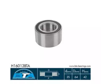 Комплект подшипника BTA H16013BTA