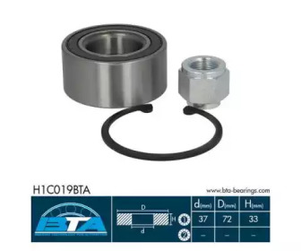 Комплект подшипника BTA H1C019BTA