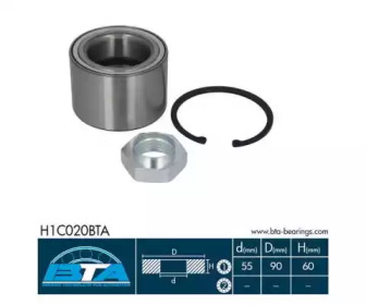 Комплект подшипника BTA H1C020BTA