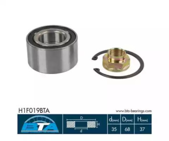 Комплект подшипника BTA H1F019BTA