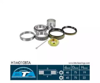 Комплект подшипника BTA H1M010BTA