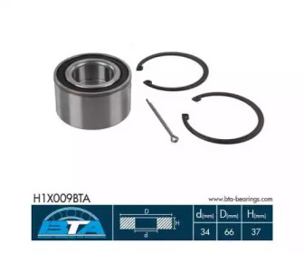 Комплект подшипника BTA H1X009BTA