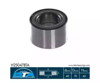 Комплект подшипника BTA H25047BTA